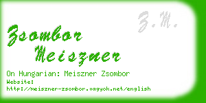 zsombor meiszner business card